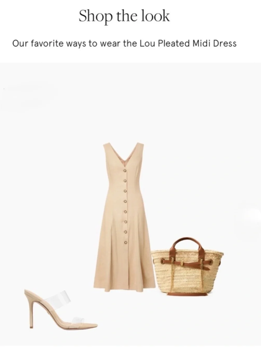 Veronica Beard Lou Pleated Midi Dress - Picture 8 of 15
